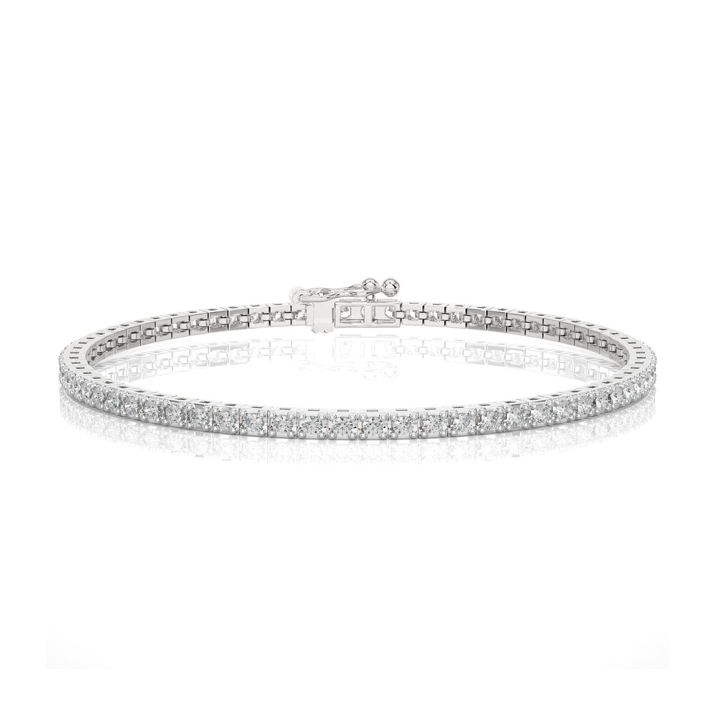 Diamant-Armband Sevilla, Gold 585, 87 Brillanten mit ca. 1 Karat, 18 cm, handgefertigt - Kudia-Shop